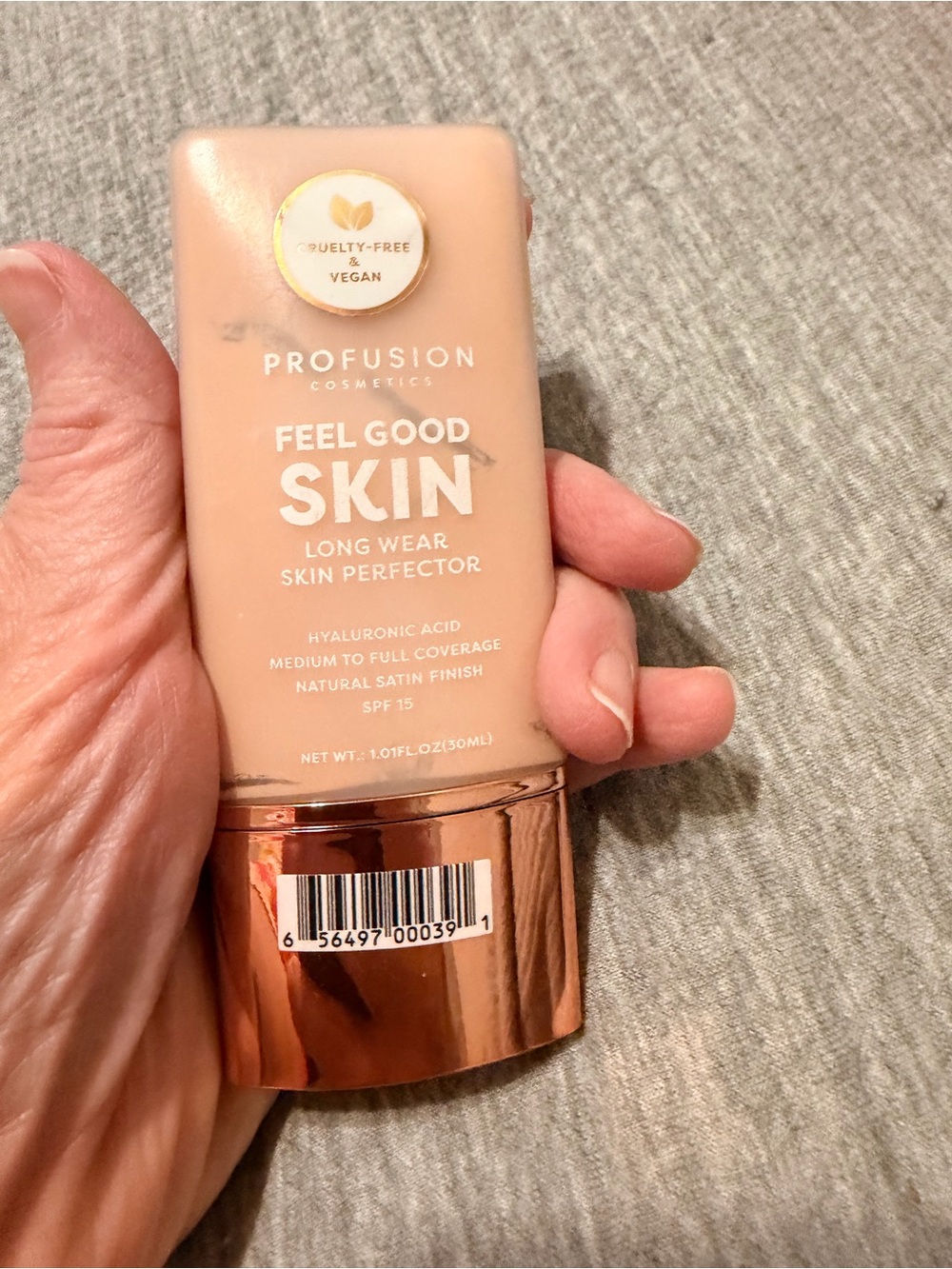 Profusion Cosmetics Feel Good Skin Long Wear Skin Perfector -fair 3 cool pink